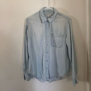 Light Blue Button-Up Shirt